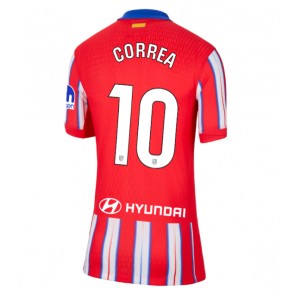 Billiga Atletico Madrid Angel Correa #10 Hemmatröja Dam 2024-25 Kortärmad